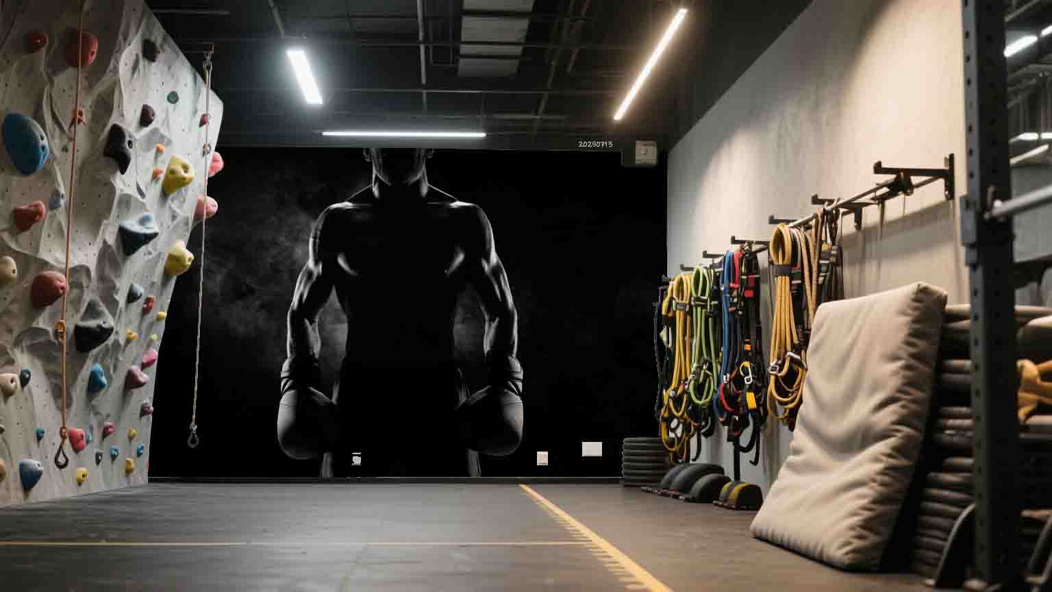 3D Gym Fitness Dumbbell Wall Mural Wallpaper 10