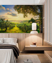 3D Hotel Inn Motel Hostel Resort Manor Scenery Wall Mural Wallpaper 34