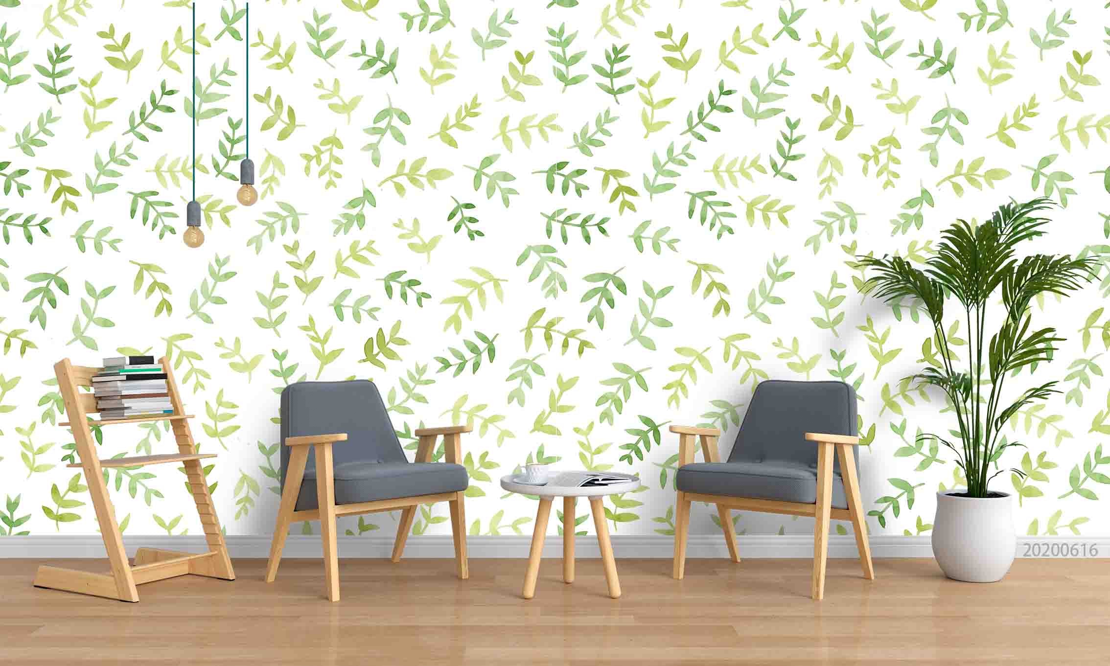 3D Floral Heronsbill White Wall Mural Wallpaper YXL 2270