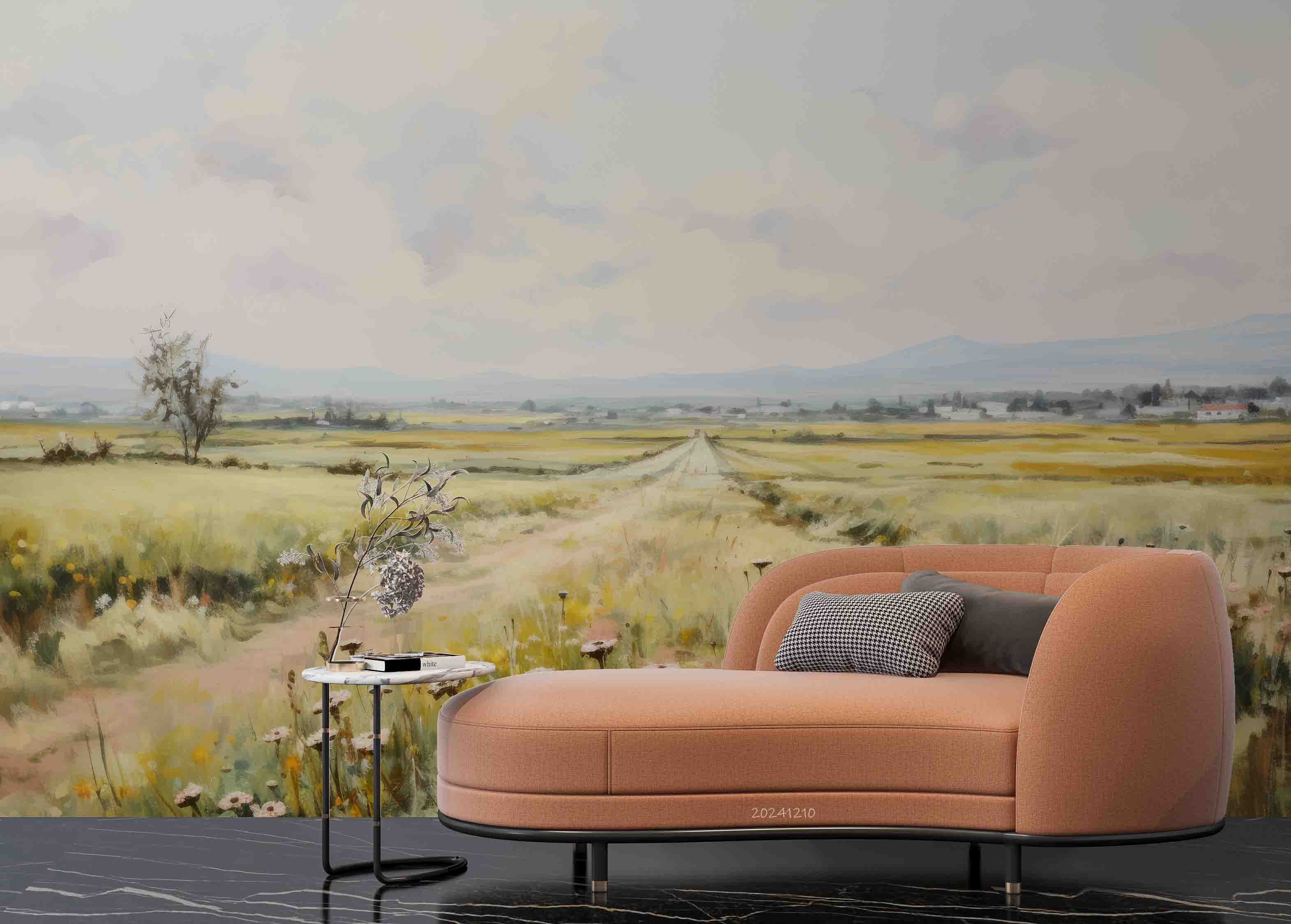 3D Nature Landscape Oil Painting Wallpaper Wall Mural Wall Decor Wall Art Wall Sticker Remoable Wallpaper LQH 36