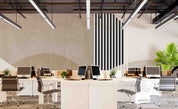 3D Office Business Commerce Geometric Lines Wall Mural Wallpaper 20