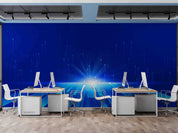 3D Office Business Commerce Technology Mdern Wall Mural Wallpaper 34