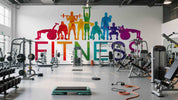 3D Gym Fitness Gymnasium Dumbbell Wall Mural Wallpaper 49
