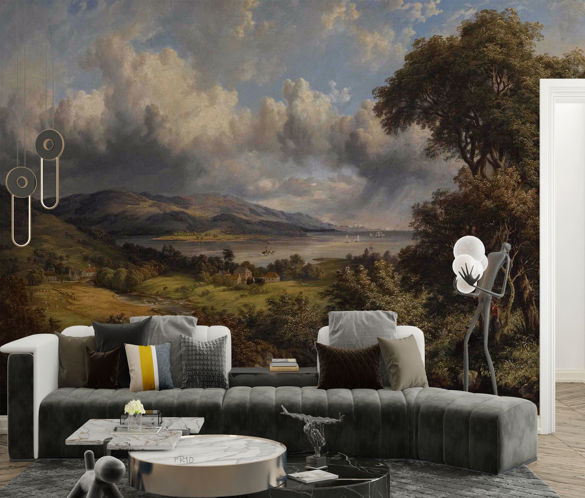 3D Oil Painting Country Coast Landscape Wall Mural Wallpaper GD 4811- Jess Art Decoration