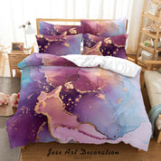 3D Ink And Wash Fluid Ripple Gray Quilt Cover Set Bedding Set Duvet Cover Pillowcase 46