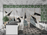 3D Office Business Commerce Geometric Modern Abstract Wall Mural Wallpaper 51