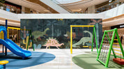 3D Play Centre Amusement Park Funfair Carnie Cartoon Dinosaur Forest Wall Mural Wallpaper 27