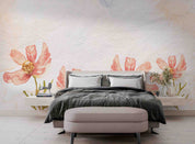 3D Floral Leaf Phalaenopsis Wall Mural Wallpaper YXL 3187