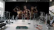 3D Gym Fitness Gymnasium Dumbbell Wall Mural Wallpaper 25