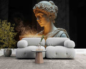 3D Mystical Sculpture Background Wallpaper Wall Mural Wall Decor Wall Art Wall Sticker Remoable Wallpaper LQH