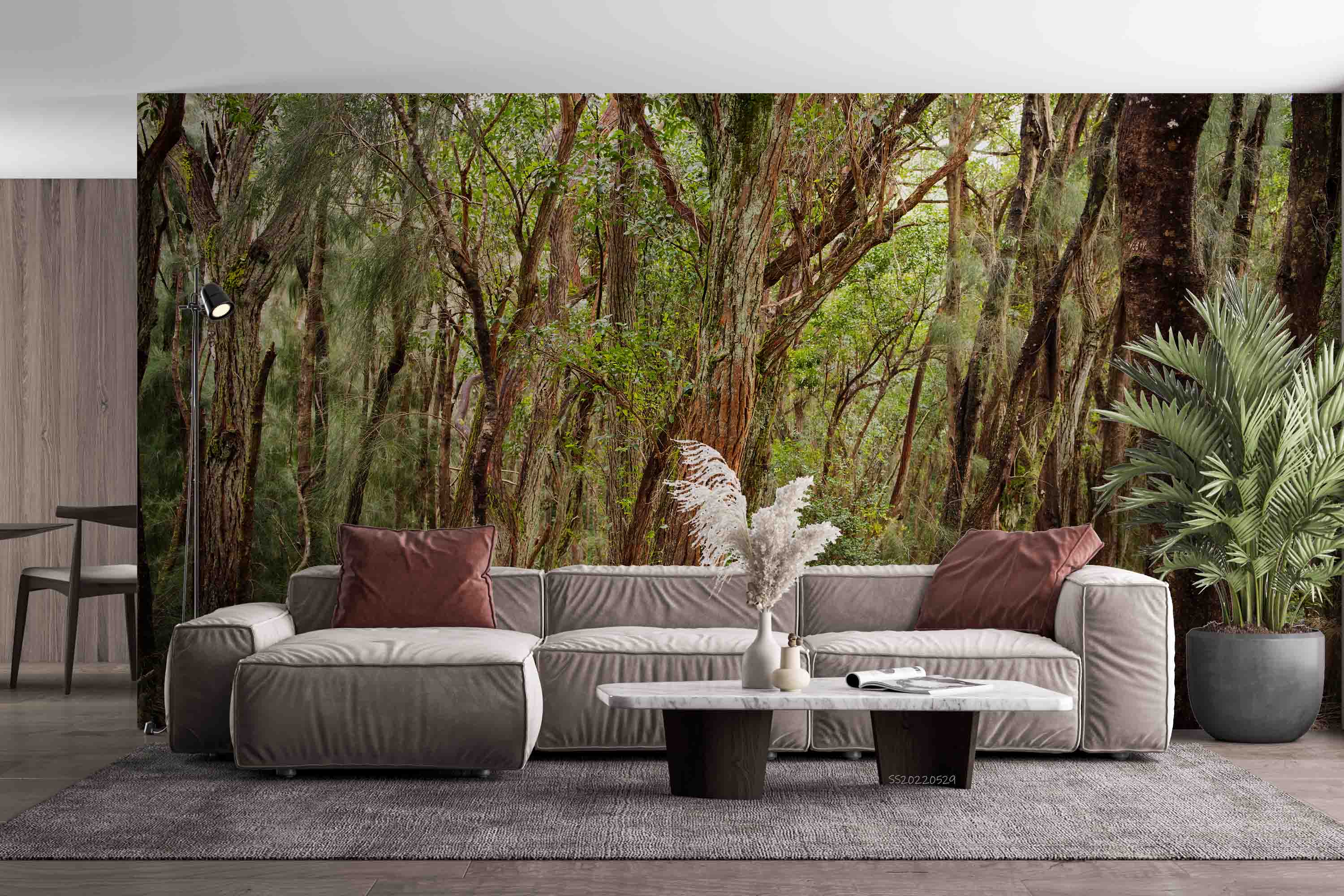 3D Strange Ironwood Forest Wall Mural Wallpaper GD 4286- Jess Art Decoration
