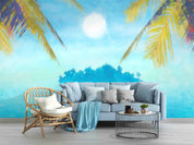 3D Summer Sea Sky Island Scenery Wallpaper Wall Mural Wall Decor Wall Art Wall Sticker Remoable Wallpaper