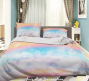 3D Sky Cloud Star Quilt Cover Set Bedding Set Duvet Cover Pillowcase 94