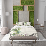 3D Tree Leaf Bird Quilt Cover Set Bedding Set Duvet Cover Pillowcase 264