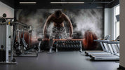 3D Gym Fitness Gymnasium Dumbbell Wall Mural Wallpaper 36