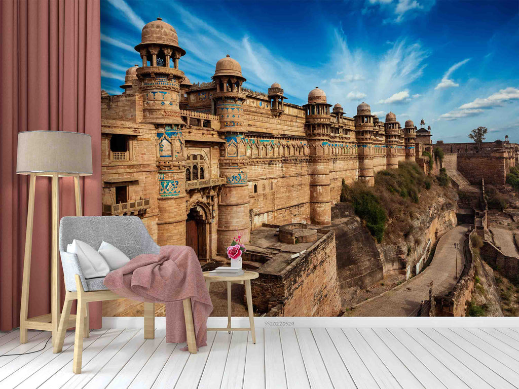 Gwalior Fort India Stock Photo - Download Image Now - 2015, Architecture,  Asia - iStock