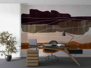 3D Office Business Commerce Mountain Clouds Wall Mural Wallpaper 12