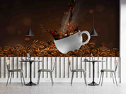 3D Coffee Shop Wall Mural Wallpaper 29