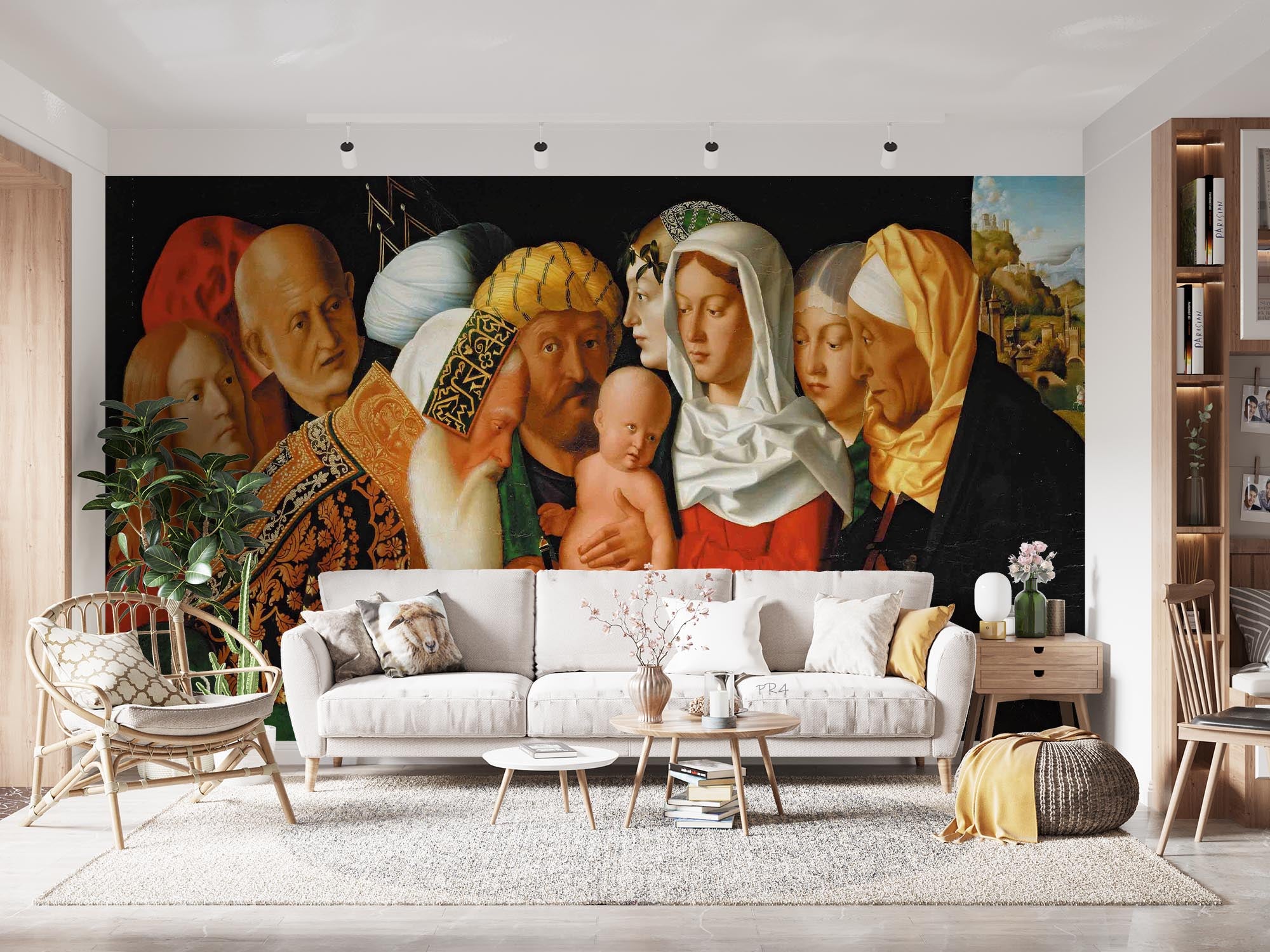 3D World Famous Painting Person Child Wall Mural Wallpaper YXL 2748