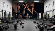 3D Gym Fitness Gymnasium Wall Mural Wallpaper 16