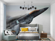 3D F-22 Raptor Aircraft Wall Mural Wallpaper GD 5382- Jess Art Decoration