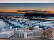3D Beach Coast Sunset Scenery Wall Mural Wallpaper GD 4979- Jess Art Decoration
