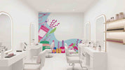 3D Salon Shop Beauty Salon Manicure Set Manicure Tools Wall Mural Wallpaper 11