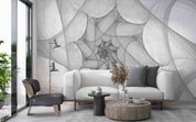 3D Abstract Fractal Background Gray Wall Mural Wallpaper GD 4236- Jess Art Decoration
