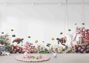 3D Animal Sea Turtle Stone Fish Coral Wall Mural Wallpaper YXL 51