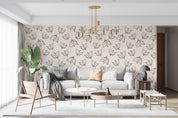 3D Abstract Floral Leaf Pattern Wall Mural Wallpaper GD 4024- Jess Art Decoration