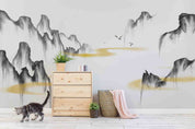 3D Chinese Landscape Painting Ink Painting Wall Mural Wallpaper GD 3632- Jess Art Decoration