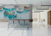 3D Dental Clinic Hospital Rehabilitation Center Stomatology Wall Mural Wallpaper JN 7