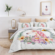 3D Unicorn Rainbow Quilt Cover Set Bedding Set Pillowcases 21- Jess Art Decoration