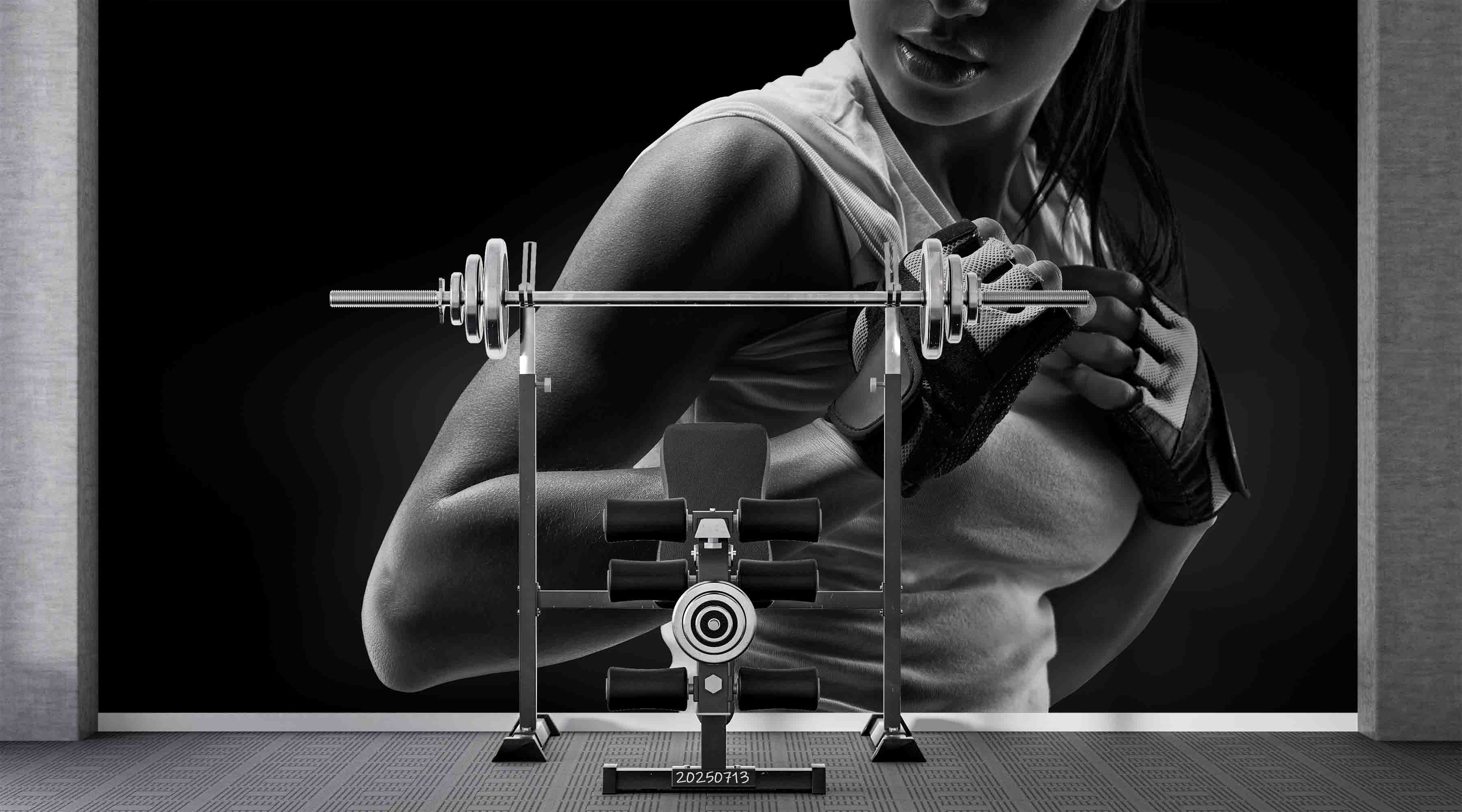 3D Gym Fitness Gymnasium Wall Mural Wallpaper 63