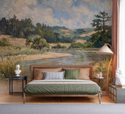 3D Nature Landscape Oil Painting Wallpaper Wall Mural Wall Decor Wall Art Wall Sticker Remoable Wallpaper LQH