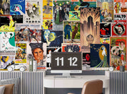 3D Cartoon Figure Book Wall Mural Wallpaper YXL 20- Jess Art Decoration