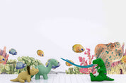 3D Animal Fish Coral Sea Stone Wall Mural Wallpaper YXL 03