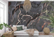 3D Aged Care Retirement Home Gerocomium Rest Home Marble Black Wall Mural Wallpaper 21