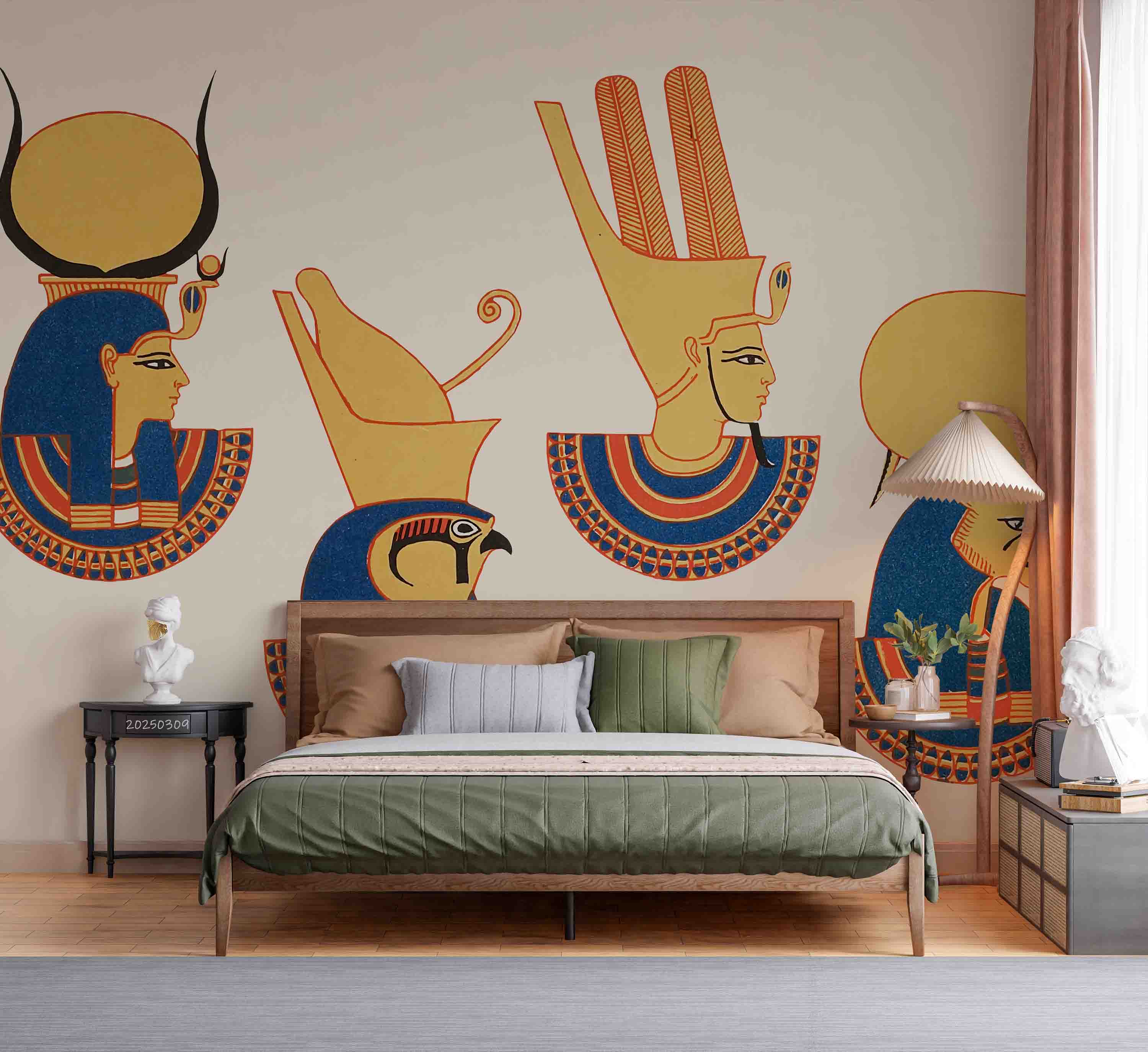 3D Ancient Egypt Background Egyptian Hieroglyphics Symbols Wallpaper Wall Mural Wall Decor Wall Art Wall Sticker Remoable Wallpaper LQH 3