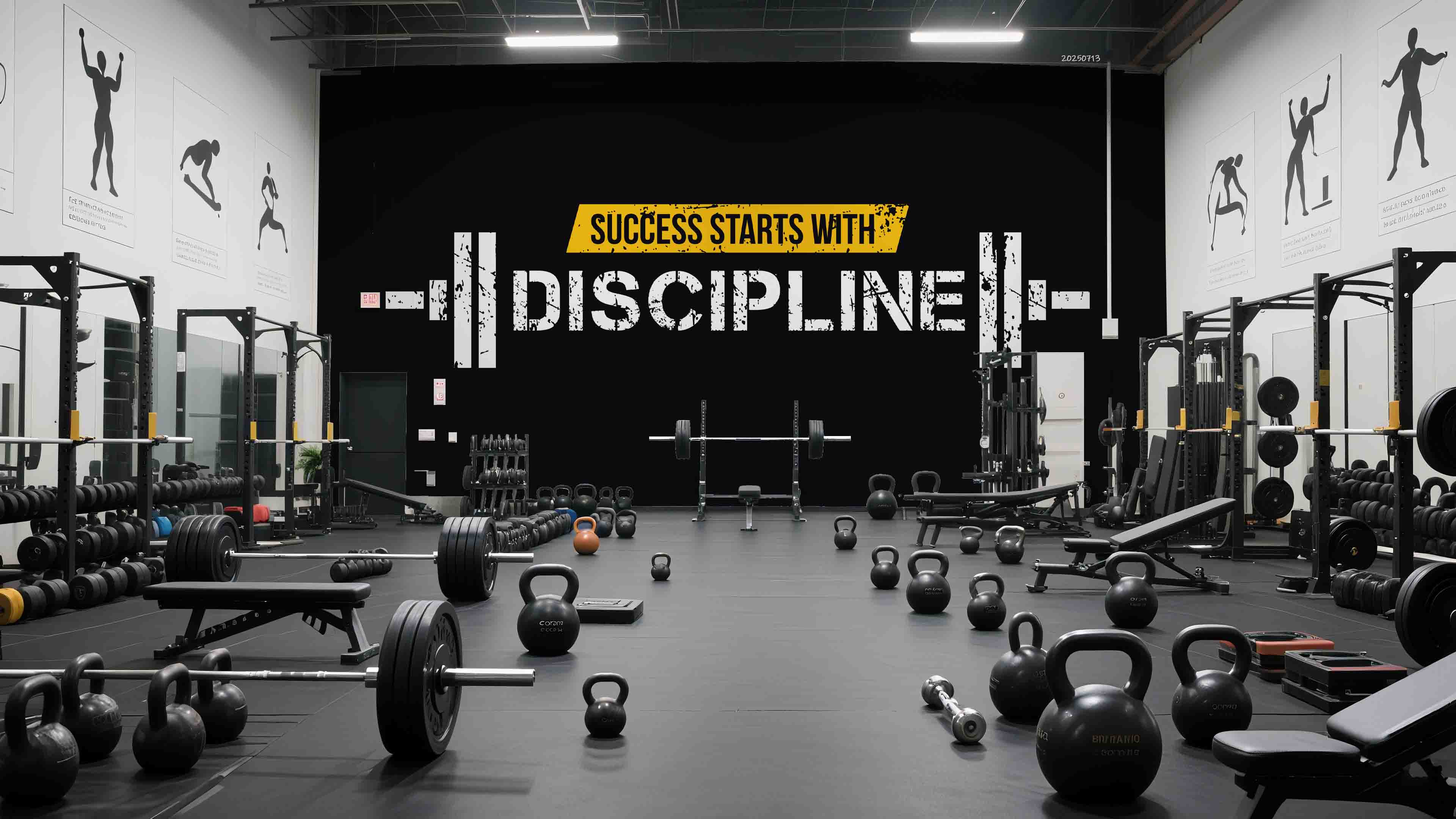 3D Gym Fitness Gymnasium Dumbbell Wall Mural Wallpaper 35