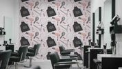 3D Salon Shop Beauty Salon Barber Shop Pattern Wall Mural Wallpaper 55