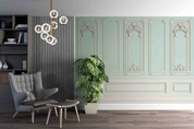 3D Wood Grain Rectangle Wall Mural Wallpaper YXL 1193