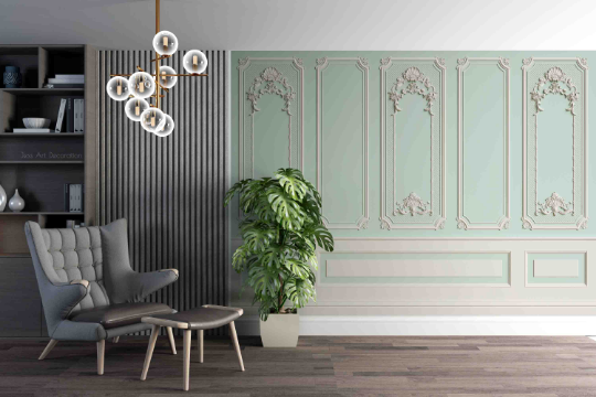 3D Wood Grain Rectangle Wall Mural Wallpaper YXL 1193