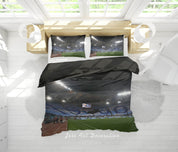 3D Rome Football Field Spectator Seats Lamplight Quilt Cover Set Bedding Set Duvet Cover Pillowcase 861