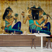 3D Traditional Egyptian Parchemnt Wallpaper Wall Mural Wall Decor Wall Art Wall Sticker Remoable Wallpaper LQH 2