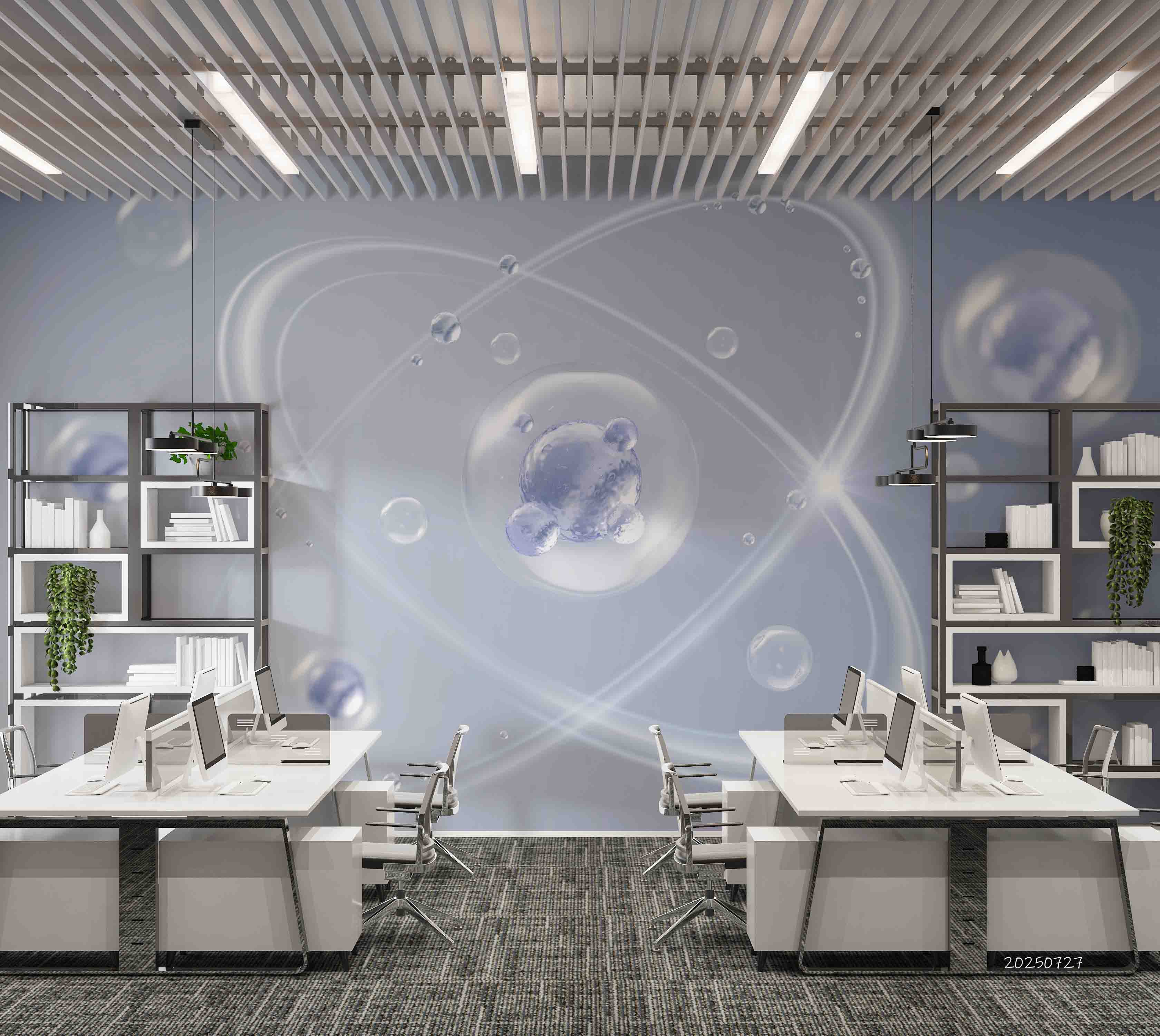 3D Office Business Commerce Cosmetic Moisturizer Water Wall Mural Wallpaper 25
