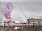 3D Abstract Damaskeen Dot Gray Wall Mural Wallpaper YXL 623