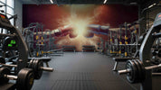 3D Gym Fitness Gymnasium Boxing Wall Mural Wallpaper 20