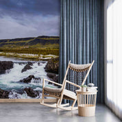3D Mountain Grassland Sea Sky Wall Mural Wallpaper YXL 3027