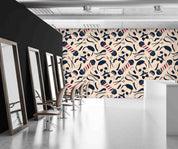 3D Salon Shop Beauty Salon Barber Shop Pattern Wall Mural Wallpaper 14